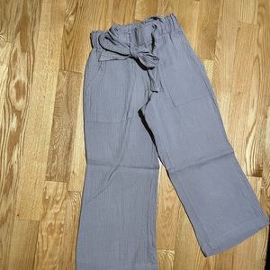 Purple light weight pants